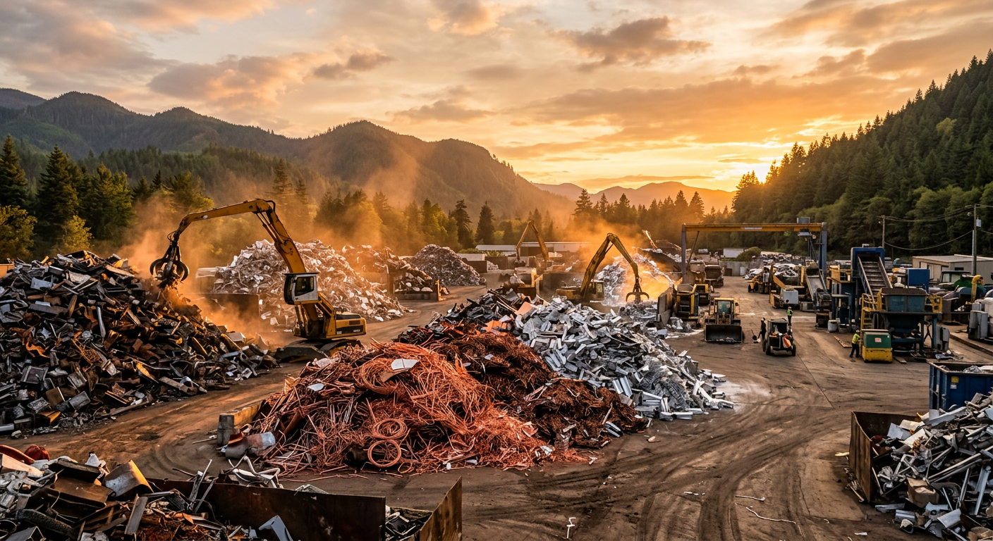 Bob's Metals industrial scrap yard